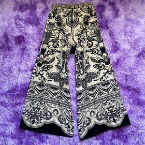 Bohemian Style Cream Pants